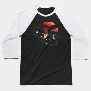 Lightning Bug Solar System Firefly Sun Star Stuff Metaphor Baseball T-Shirt